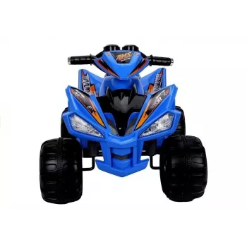 LEAN CARS Medium Quad Blue – elektrinis važiuoklis vaikams