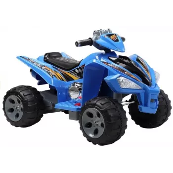 LEAN CARS Medium Quad Blue – elektrinis važiuoklis vaikams