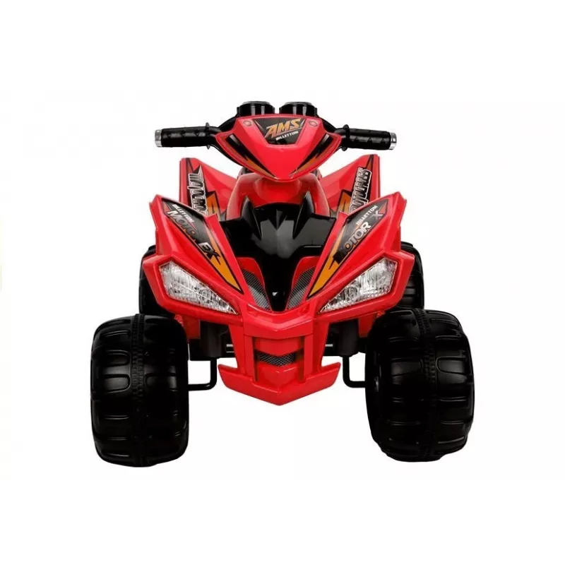LEAN CARS Medium Quad Red – elektrinis važinėjimo keturratis