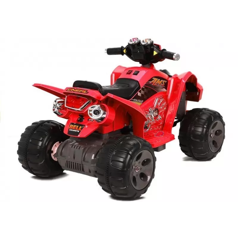 LEAN CARS Medium Quad Red – elektrinis važinėjimo keturratis