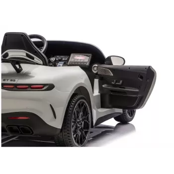LEAN CARS Mercedes AMG DK-GT63 24V Light Gray vaikiškas automobilis su akumuliatoriumi