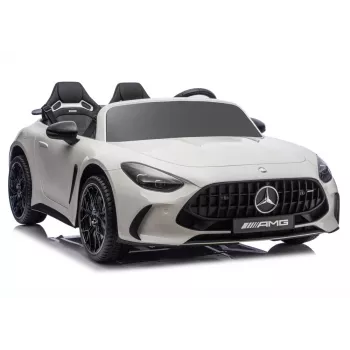 LEAN CARS Mercedes-AMG GT63 24V baltas akumuliatorinis važinėjamas automobilis