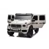 LEAN CARS Mercedes G63 XXL 24V akumuliatorinis automobiliukas baltas