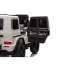 LEAN CARS Mercedes G63 XXL 24V akumuliatorinis automobiliukas baltas