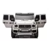 LEAN CARS Mercedes G63 XXL 24V akumuliatorinis automobiliukas baltas