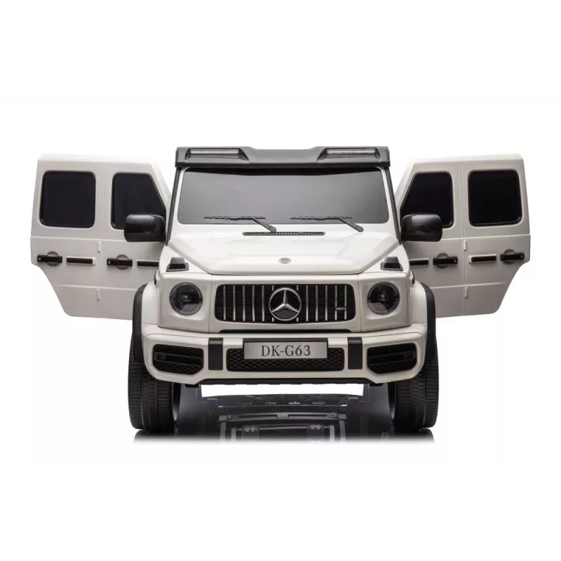 LEAN CARS Mercedes G63 XXL 24V akumuliatorinis automobiliukas baltas