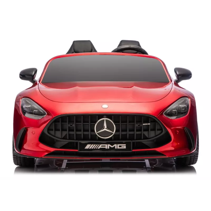 LEAN CARS Mercedes GT63 AMG DK-GT63 24V LCD baterijomis valdomas automobilis raudonas