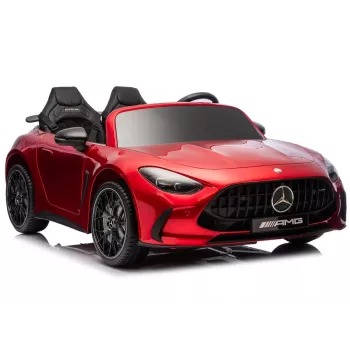 LEAN CARS Mercedes GT63 AMG DK-GT63 24V LCD baterijomis valdomas automobilis raudonas