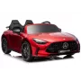 LEAN CARS Mercedes GT63 AMG DK-GT63 24V LCD baterijomis valdomas automobilis raudonas