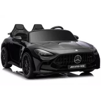 LEAN CARS Mercedes GT63 AMG DK-GT63 24V LCD Black Painted Battery Car