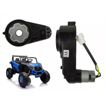 LEAN CARS variklis ir pavarų dėžė 24V 10000 RPM, skirta XMX613 galinei ašiai