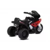 Akumuliatorinis motociklas vaikui Lean Toys BMW S1000RR, raudonas, trijų ratų