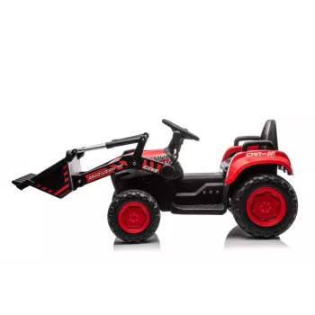 LEAN CARS Rechargeable Tractor with Bucket BW-X002A Red