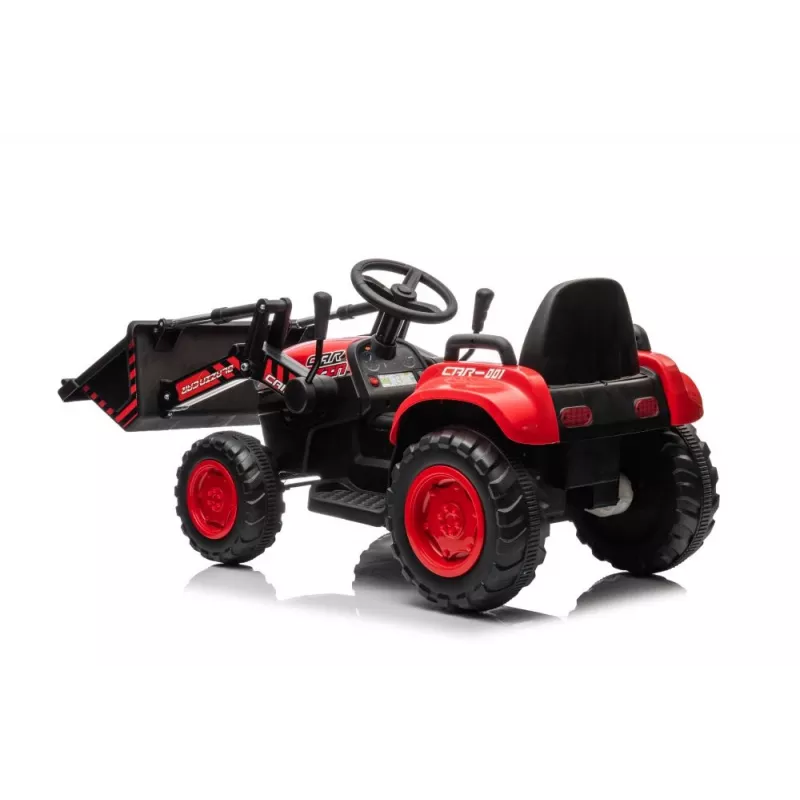 LEAN CARS Rechargeable Tractor with Bucket BW-X002A Red