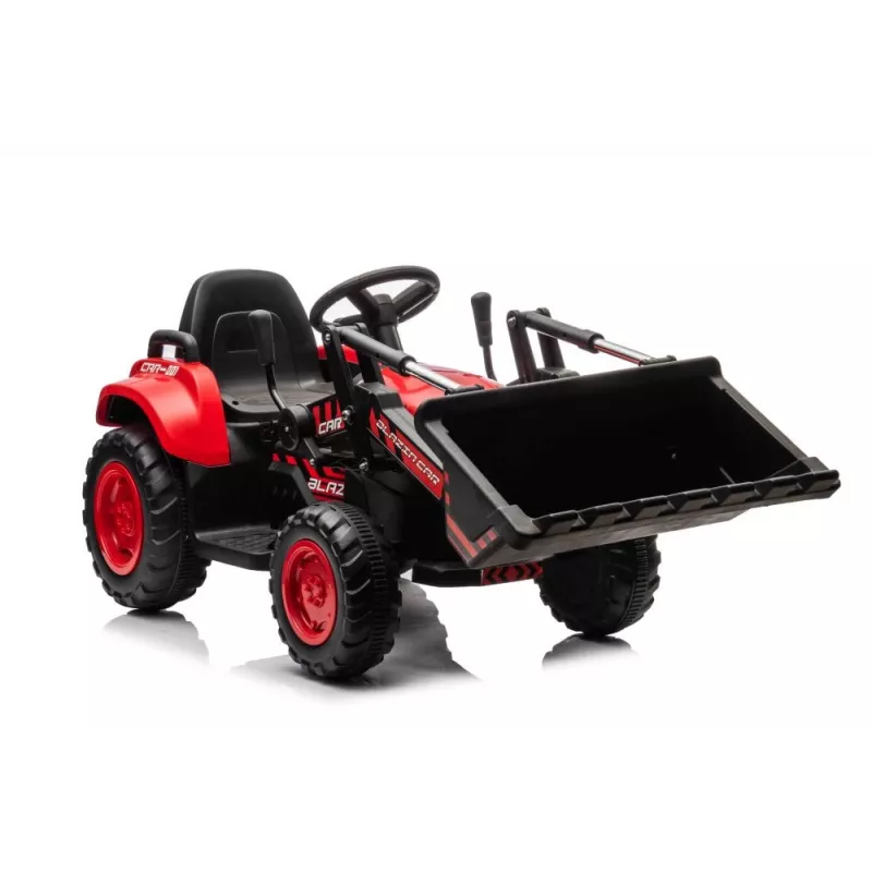 LEAN CARS Rechargeable Tractor with Bucket BW-X002A Red