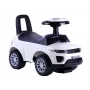 Vaikiškas automobilis LEAN CARS Toddlers Ride On 613W Baltas su garsu ir šviesomis