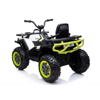 LEAN CARS XMX607 elektrinis keturratis vaikams – baltas