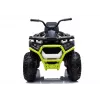 LEAN CARS XMX607 elektrinis keturratis vaikams – baltas