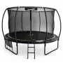 LEAN Garden Trampoline with Inner Net Black and Green 487CM 16FT