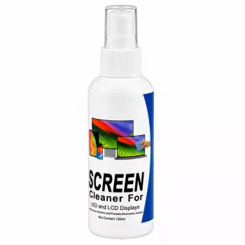 LEAN LCD LED TFT ekrano valiklis 100 ml su mikropluošto šluoste