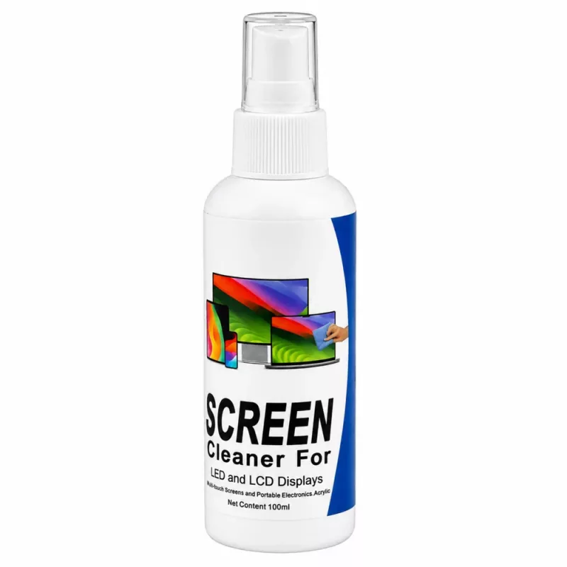 LEAN LCD LED TFT ekrano valiklis 100 ml su mikropluošto šluoste