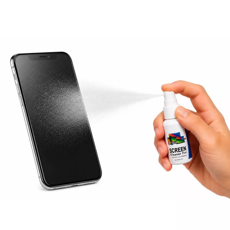 LEAN LCD LED TFT ekrano valiklis 100 ml su mikropluošto šluoste