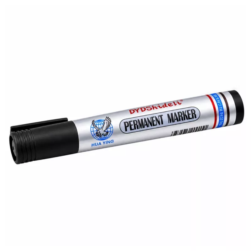 LEAN Permanent Marker Waterproof Chisel Tip Black 1 vnt.
