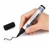 LEAN Permanent Marker Waterproof Chisel Tip Black 1 vnt.