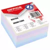 LEAN SCHOOL klijuotas bloknotas kubas 85x85x40 mm, įvairių spalvų