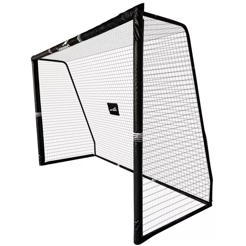 LEAN SPORT nešiojami vaikų futbolo vartai metaliniai 300×200×120 cm