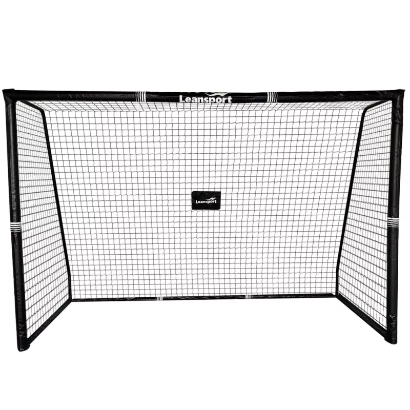 LEAN SPORT nešiojami vaikų futbolo vartai metaliniai 300×200×120 cm
