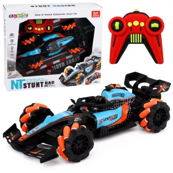 LEAN TOYS 1:14 4WD 360° Sukimosi ir LED Šviesų Valdomas Automobilis