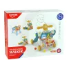 LEAN TOYS 4in1 Pushchair Learning Table Scooter Bike For Baby Blue
