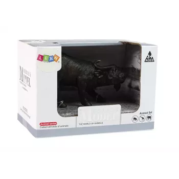 LEAN TOYS Afrikinio buivolo kolekcinė figūrėlė „Animals of the World“