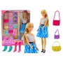 LEAN TOYS Anlily lėlės komplektas su drabužiais ir aksesuarais