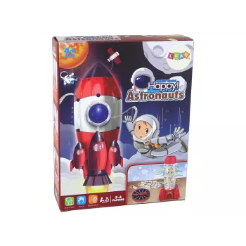 LEAN TOYS Arkadinis žaidimas „Krintantys astronautai“ (Raketa)