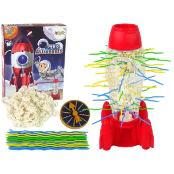 LEAN TOYS Arkadinis žaidimas „Krintantys astronautai“ (Raketa)