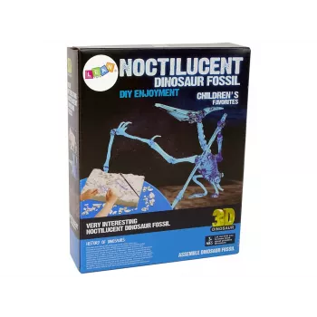 LEAN TOYS Archeologijos kasinėjimų rinkinys Dinozaurų skeletas Pteranodon 3D holograma
