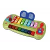 LEAN TOYS Baby Grand Piano su cimbolais ir apšviestais klavišais
