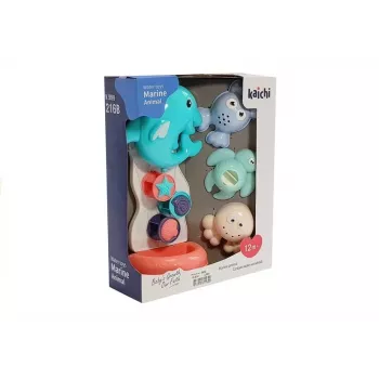 LEAN TOYS vonios žaislai Jūros gyvūnai