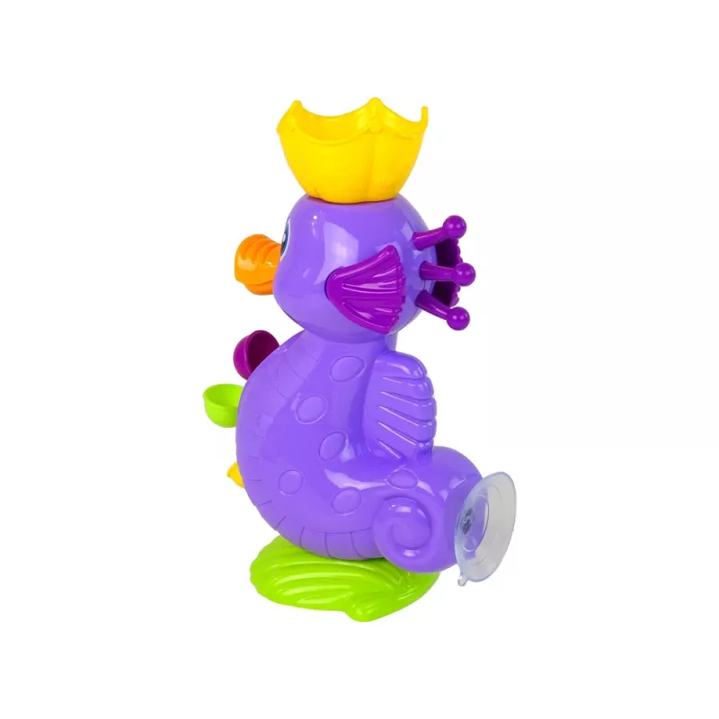 LEAN TOYS Maudymosi žaislas Jūrų arkliukas Vandens krioklio dušas