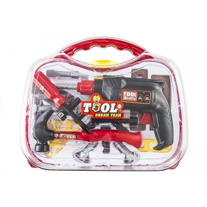 LEAN TOYS Big 22 PCS Tool Set Kit DIY Mechanic In A Suitcase Creative Construction Toy