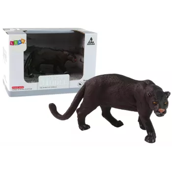 LEAN TOYS Black Partner Animal Figurine Set