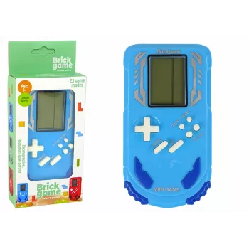LEAN TOYS Brick Game Console Blue