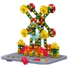 LEAN TOYS Statybiniai blokeliai dėžutėje su atsuktuvu