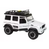 LEAN TOYS Car Car Off-Road White Sound Lights Vehicle 1:14