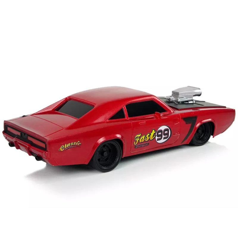 LEAN TOYS Car R/C Sports Sticker 1:20 Red Pilot
