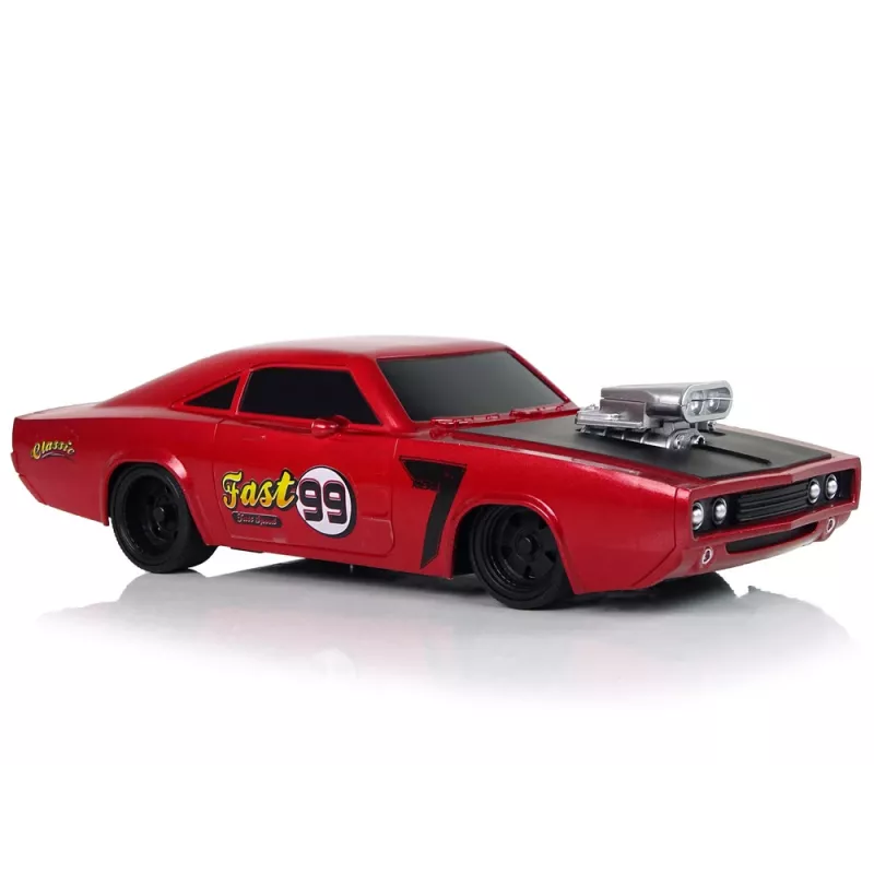 LEAN TOYS Car R/C Sports Sticker 1:20 Red Pilot