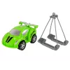 LEAN TOYS Automobilių vežėjas Pagalbos kelyje vilkikas 1:16 Žalias Garsas Šviesos