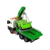 LEAN TOYS Automobilių vežėjas Pagalbos kelyje vilkikas 1:16 Žalias Garsas Šviesos